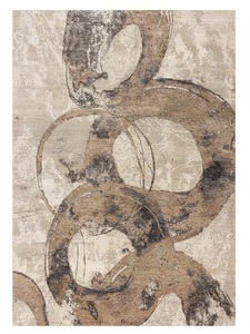 Eco Friendly Handmade Hand Knotted Tibetan Wool and Silk Carpet Luxury Designer Area Rug for Home Hotel Resort Villa Interior - Product Image 1