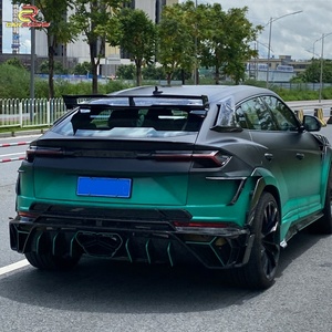 Kit de Carrocería de Fibra de Carbono Forjada Semi-Seca Estilo MSY Gen III con Parachoques, Guardabarros, Capó, Alerón y Escape para Lamborghini URUS - Product Image 6