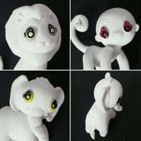 Ensemble de jouets à dessiner en PVC floqué, animaux de dessin animé, pour enfants, arts et artisanat, kit de peinture, bricolage
