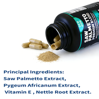 Complément alimentaire pour la santé de la prostate des hommes OEM, à base de palmier nain et de lycopène en capsules, pour une fonction prostatique saine et un soutien urinaire.