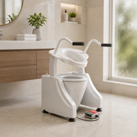 Système de levage de toilettes électrique sécurisé pour la réadaptation post-chirurgicale à domicile