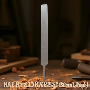 Lima semicircular de 150 mm de longitud para trabajar metal y madera, herramienta de precisión para dar forma. - Product Image 3