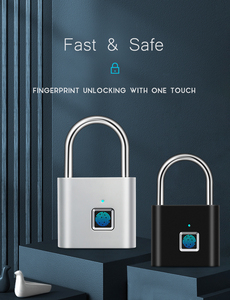 SINOVO Intelligente Sicherheit Elektronische Zink legierung Smart Pad Lock Wasserdichtes Anti-Theft Smart Fingerprint Morsecode Vorhänge schloss IP56 - Product Image 5