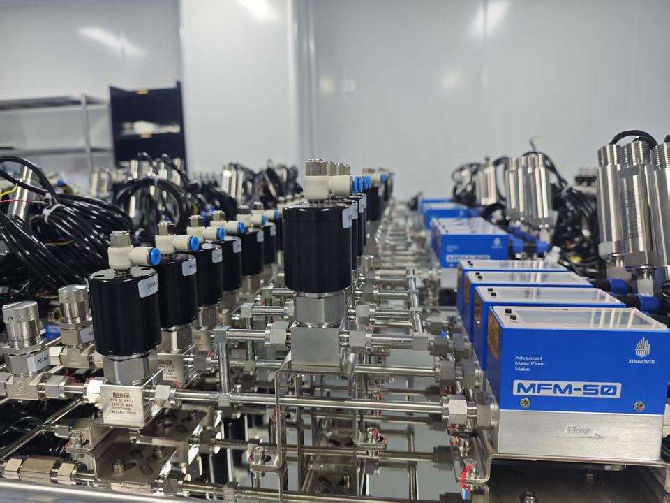 Xinnovis Factory TC5200 Thermal Gas Mass Flow Meter Air Nitrogen Oxygen ...