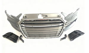 Paraurti Anteriore per Tuning <span class=keywords><strong>Auto</strong></span> Anno 2016-2018 per <span class=keywords><strong>AUDI</strong></span> A3 Aggiornamento a <span class=keywords><strong>S3</strong></span> - Product Image 3