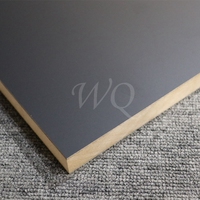 WQ Super Matt New Marble Design UV Mélamine MDF Panneaux Brillant 18mm Bois Dur HDF pour Cuisine Étanche À L'humidité E1/E2