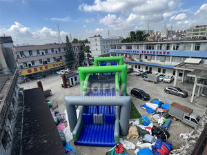 Équipement de <span class=keywords><strong>course</strong></span> de défi, parcours d'obstacles gonflable géant en plein air, <span class=keywords><strong>course</strong></span> de 5 km, château gonflable, parcours d'obstacles pour enfants et adultes - Product Image 4