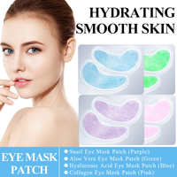 Marque privée Personnalisé Hydra Gel Collagène Hydratant Soin Des Yeux Hydrogel Sous Les Yeux Patchs pour Drak Cercles