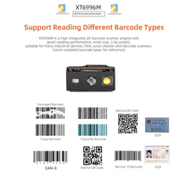 Lecteur de passeport embarqué XT6996M XTIOT, module UART MRZ OEM
