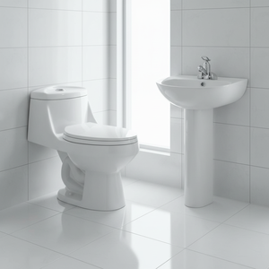 Juego <span class=keywords><strong>de</strong></span> Inodoro y Lavabo al por Mayor, Lavabos <span class=keywords><strong>de</strong></span> <span class=keywords><strong>Baño</strong></span>, Inodoro <span class=keywords><strong>de</strong></span> Cerámica <span class=keywords><strong>de</strong></span> Una Pieza con Sifón en Forma <span class=keywords><strong>de</strong></span> S - Product Image 1