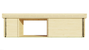 20ft Garden Hotel Summer 20ft Garden Office Hotel Cabaña de madera moderna para trabajar - Product Image 4