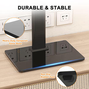 <span class=keywords><strong>TS205</strong></span> 17 "-43" 40kg Ajuste de altura económico Soporte de mesa de TV Base de soporte de montaje de televisión de escritorio universal - Product Image 6