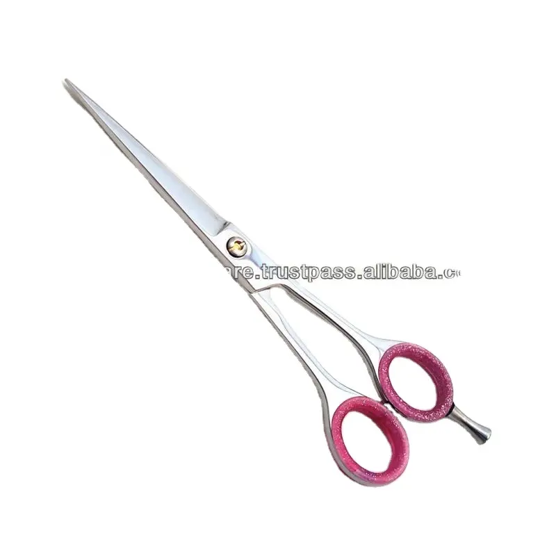 Professional Hair Scissors Plasma Coated colors Micro Serrated Razor Edge Barber Salon Shears made of Japanese Stainless Steel