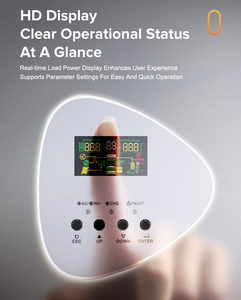 Potenza Techfine 3000w 3600w 5500w 11000w <span class=keywords><strong>48v</strong></span> 24v MPPT ibrido On/Off Grid 100A 120A 150A <span class=keywords><strong>220v</strong></span> 50/60hz caricatore <span class=keywords><strong>Inverter</strong></span> solare WIFI - Product Image 2