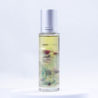 Huiles essentielles en roll-on cristallines à vendre, fabrication OEM, étiquette personnalisée, huile essentielle en roll-on pour la peau, huile de massage corporel, parfum avec pierre précieuse