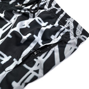 Ensemble de veste de sweat à fermeture éclair personnalisé Streetwear Veste à capuche imprimée avec design de mode Ensemble de shorts - Product Image 6