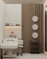 M2 Display the Whole Store Solution Meubles pour ongles Table de manucure moderne et personnalisée Barre de table pour ongles Vitrine de présentation design pour onglerie