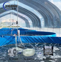 Générateur de bulles pour bassins aquacoles, oxygénateur, aérateur, traitement de l'eau pour pisciculture