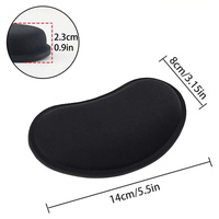 Coussin de soutien ergonomique en mousse à mémoire de forme pour poignets et mains (pour souris) - Promotion Cadeau d'anniversaire