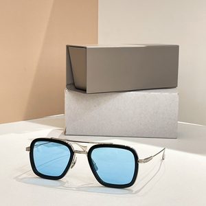 Gafas <span class=keywords><strong>de</strong></span> Sol Modernas con Marco Metálico y Lentes Transparentes que Cambian <span class=keywords><strong>de</strong></span> Color para Hombre y Mujer - Product Image 3