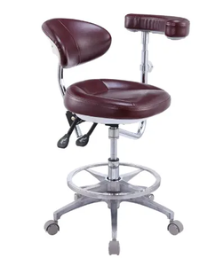 <strong>Dental</strong> Medical Doctor Stool Medical Office Dentist <strong>Chair</strong> with Bar Ring - Product Image 1