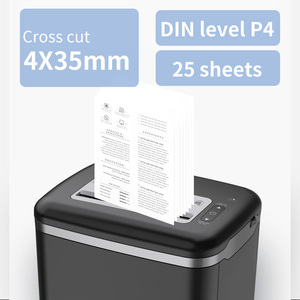 Máy hủy P-8760 Nặng-Công suất 25 tờ, thùng lớn 33L, Máy Hủy Giấy bảo vệ quá nhiệt - Product Image 3