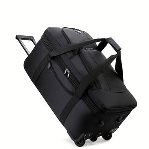 Wholesale 28 Inch Unisex Trolley Case Large Capacity Oxford Luggage Bag with <b>Spinner</b> Caster Men's Women Scalable Consignment Bag - Product Image 1