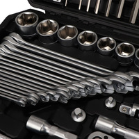 144 pièces douille 72 dents clé à cliquet embouts de tournevis réparation automatique boîte à outils ensemble d'outils à main