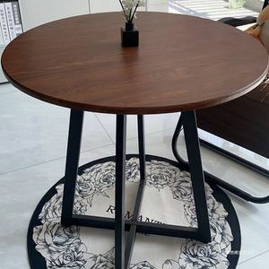 <span class=keywords><strong>Table</strong></span> basse ronde en bois MDF créative nordique moderne de <span class=keywords><strong>style</strong></span> japonais Petites tables d'appoint pour l'entrée Villa Hôtel Appartement Chambre à coucher - Product Image 1