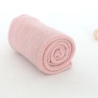 Simple nouveau-né photographie accessoires Wrap à la main Crochet tricoté gros extensible tricot Wrap bébé posant tissu couche de remplissage