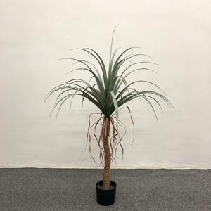 Venta caliente plantas de árboles hechas a mano en macetas plantas artificiales de bambú de yuca de tallo múltiple para decoración del hogar Decoración interior al aire libre - Product Image 3