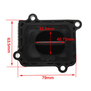 Válvula de Láminas Simples para Motocicleta Zuqing V4R04 para Yamaha YZ125 2005-2017, Número de Pieza de Modificación VS119-1 - Product Image 4