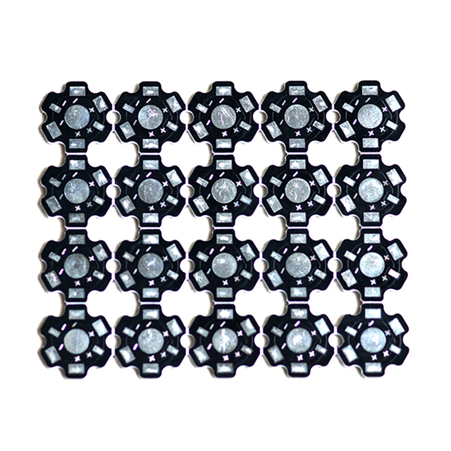 3W 1W High Power LED with 20mm Star Aluminum Base Plate Panel PCB Circuit Board