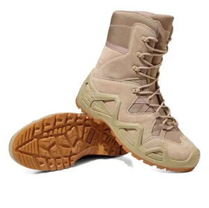 TSB07 Botas de Desierto Personalizadas, Zapatos para Caminar, Zapatos de Entrenamiento, Calzado para Escalar y Hacer Senderismo, Color Negro, Verde, Caqui - Product Image 5