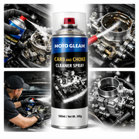 Nettoyant Carburateur Haute Performance 300g en Spray 500ml MOTOGLEAM – Dissolvant Rapide de Dépôts de Carbone pour Boîtier Papillon et Starter