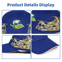 Casquette de baseball sportive personnalisée à 6 panneaux en coton lavé et brossé, unie, brodée, pour hommes et femmes, style 'Dad Hat' à visière courbée, vente en gros