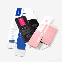 Emballage de produits de beauté avec logo imprimé personnalisé, petit carton pliable, boîte en papier cosmétique