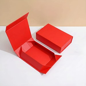 Caja de Regalo Magnética Rígida de Lujo a Precio Accesible, Papel Kraft Rosa, con Tira Desprendible, Impresión Personalizada, Caja de Empaque Moderna para Productos Premium - Product Image 4