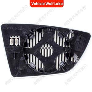 Lente de espejo retrovisor para coche Vehicle Wolf Lake, para Seat Leon 2013-2020, derecha 5F0857522, izquierda 5F0857521, nuevo ABS blanco - Product Image 2