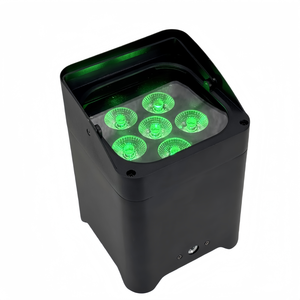 6x18w 6-in-1 rgbwauv không dây DMX512 sân khấu mệnh đèn pin-Powered LED uplight App/<span class=keywords><strong>Wifi</strong></span> từ xa cho đám cưới bên qua điện thoại - Product Image 3
