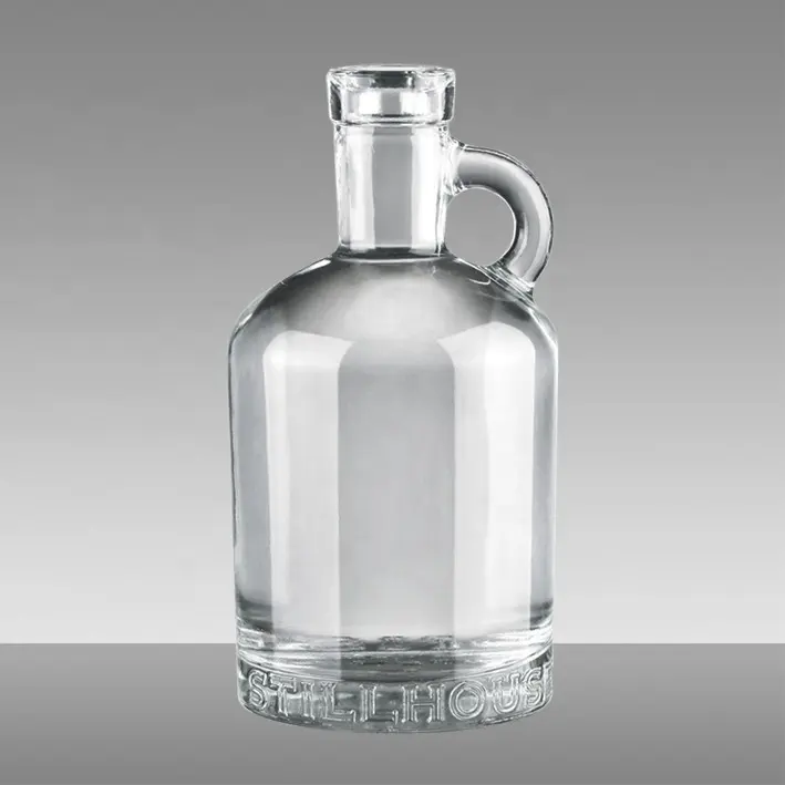 Custom Engraved Empty Spirits Xo Brand Alcohol Whisky 750ml Vodka Glass Bottle for Liquor