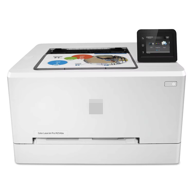For Color LaserJet Pro M254dw A4 Wireless Printer Single Function Automatic Two-Sided Printing 600*600dpi 21ppm in Stock