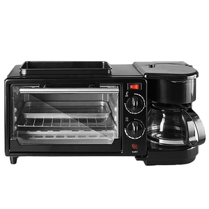 En Existencia, Máquina para Desayunos 3 en 1, Horno Eléctrico para Cocinar <span class=keywords><strong>Cereales</strong></span> con Función <span class=keywords><strong>de</strong></span> <span class=keywords><strong>Tostadora</strong></span> para Sándwiches y Hogares - Product Image 1