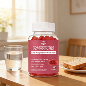 Safran Ekstresi Sakızları <span class=keywords><strong>D</strong></span> Vitamini ile Ruh Hali Dengeleyici Safran Ekstresi Çiğnenebilir Sakızlar Yetişkinler İçin Takviye Edici Gıda - Product Image 2