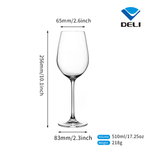 DELI — verre à vin clair peint, Logo personnalisé, 510ml, 17.25oz, vente <span class=keywords><strong>en</strong></span> <span class=keywords><strong>gros</strong></span> - Product Image 6