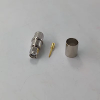 Câble d'antenne électrique RG213 étanche haute performance avec connecteur coaxial RF à sertir mâle SMA