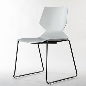 Meubles de maison modernes <span class=keywords><strong>Chaise</strong></span> de salon en plastique coloré - Product Image 2