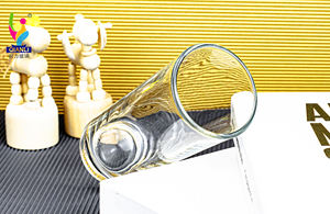 Bicchieri Highball trasparenti bicchieri da <span class=keywords><strong>acqua</strong></span> bicchiere da <span class=keywords><strong>acqua</strong></span> bicchiere da bere per bevande Set di bicchieri da stampa <span class=keywords><strong>fornitura</strong></span> di fabbrica - Product Image 4