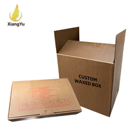 Boîte alimentaire personnalisée en carton couché de qualité alimentaire, format B/C-Flut, 10x8x6 pouces, imperméable pour le transport de viande et de volaille congelées