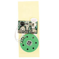 Módulo de Grabación de Voz Musical DIY, Chip con Control de Botón, Módulo de Sonido Musical Activado para Manualidades y Tarjetas de Felicitación